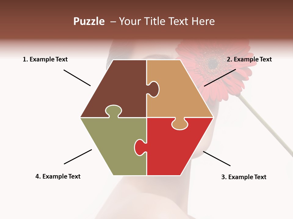 Girl Make Up Female PowerPoint Template