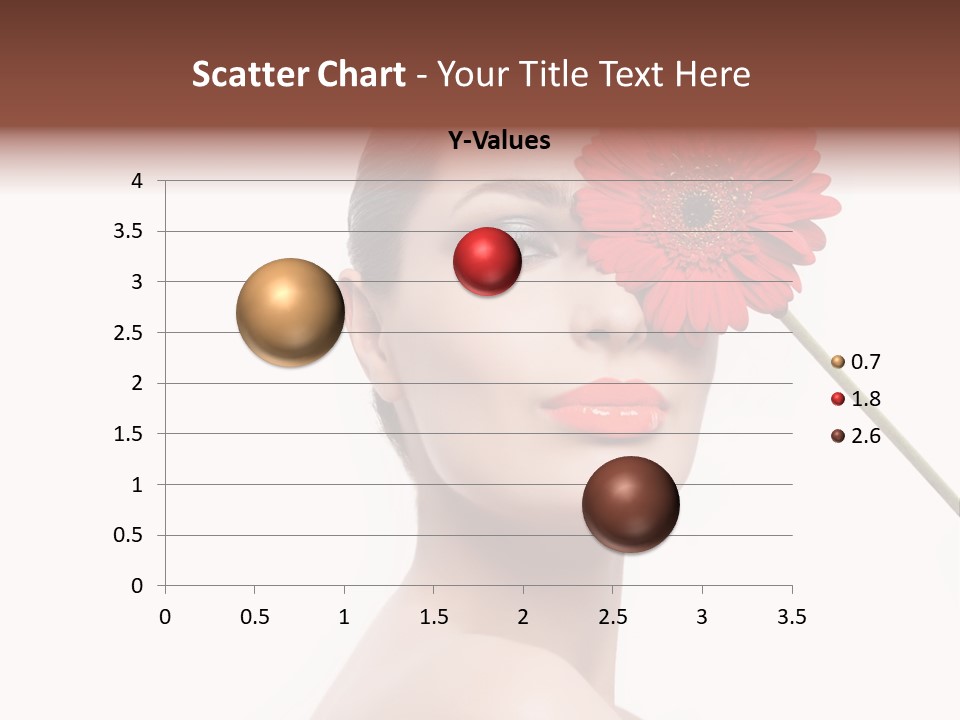 Girl Make Up Female PowerPoint Template