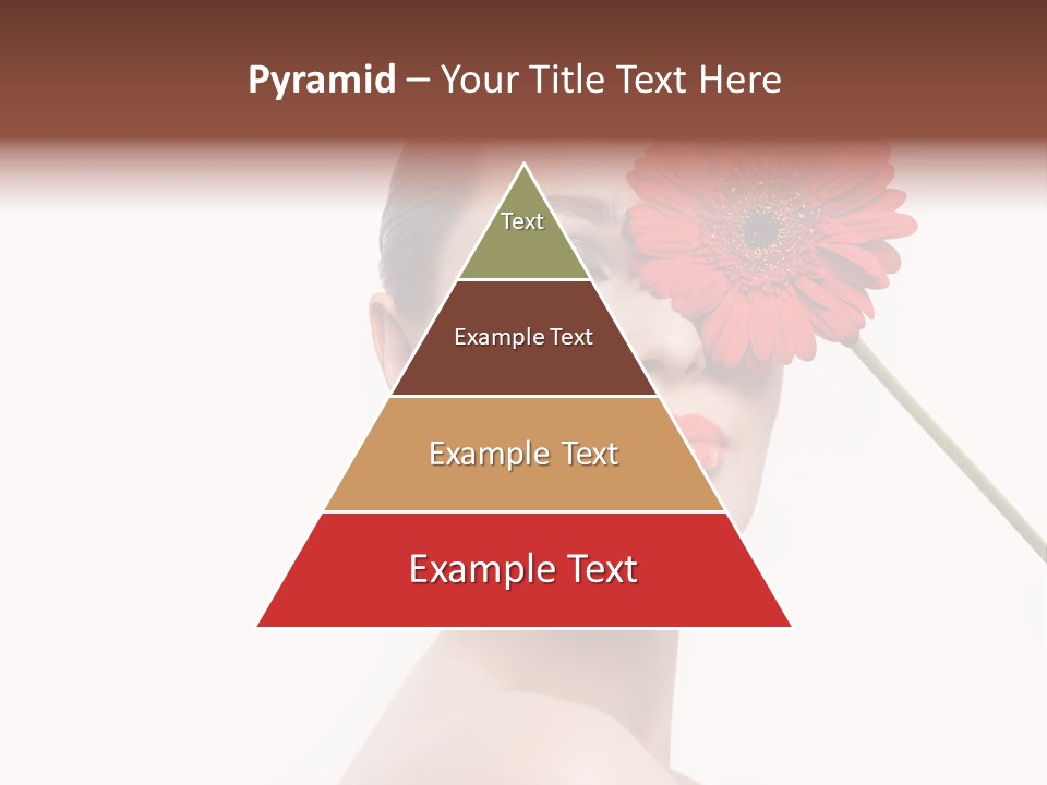 Girl Make Up Female PowerPoint Template