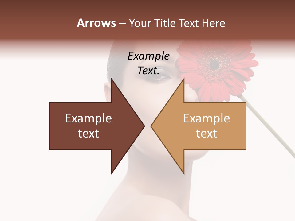 Girl Make Up Female PowerPoint Template