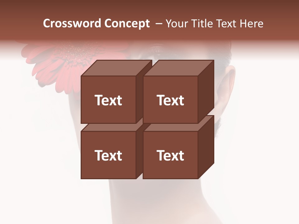 Lady Charm White PowerPoint Template