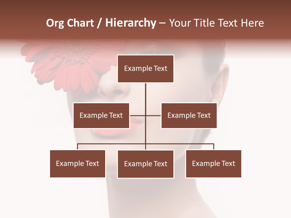 Lady Charm White PowerPoint Template