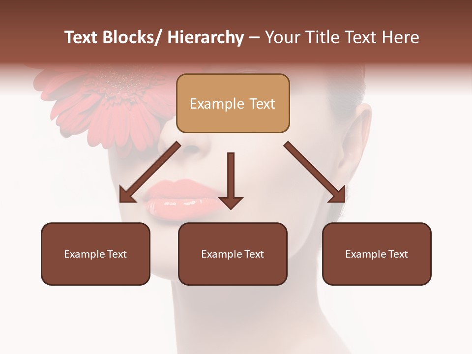 Lady Charm White PowerPoint Template