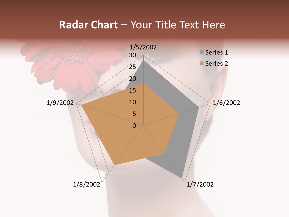 Lady Charm White PowerPoint Template