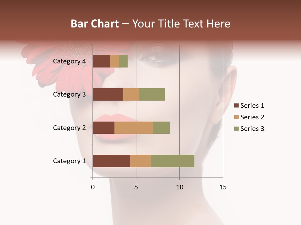 Lady Charm White PowerPoint Template