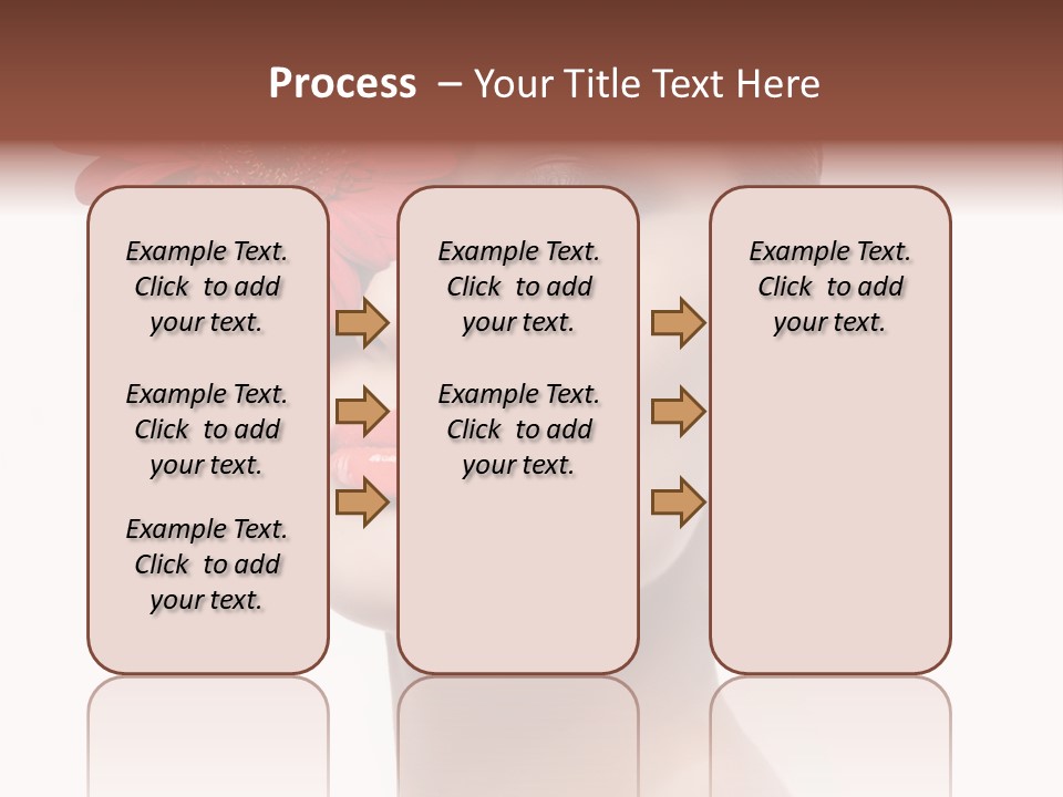 Lady Charm White PowerPoint Template