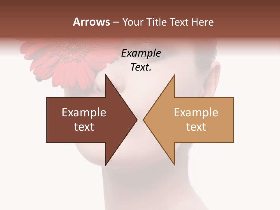 Lady Charm White PowerPoint Template