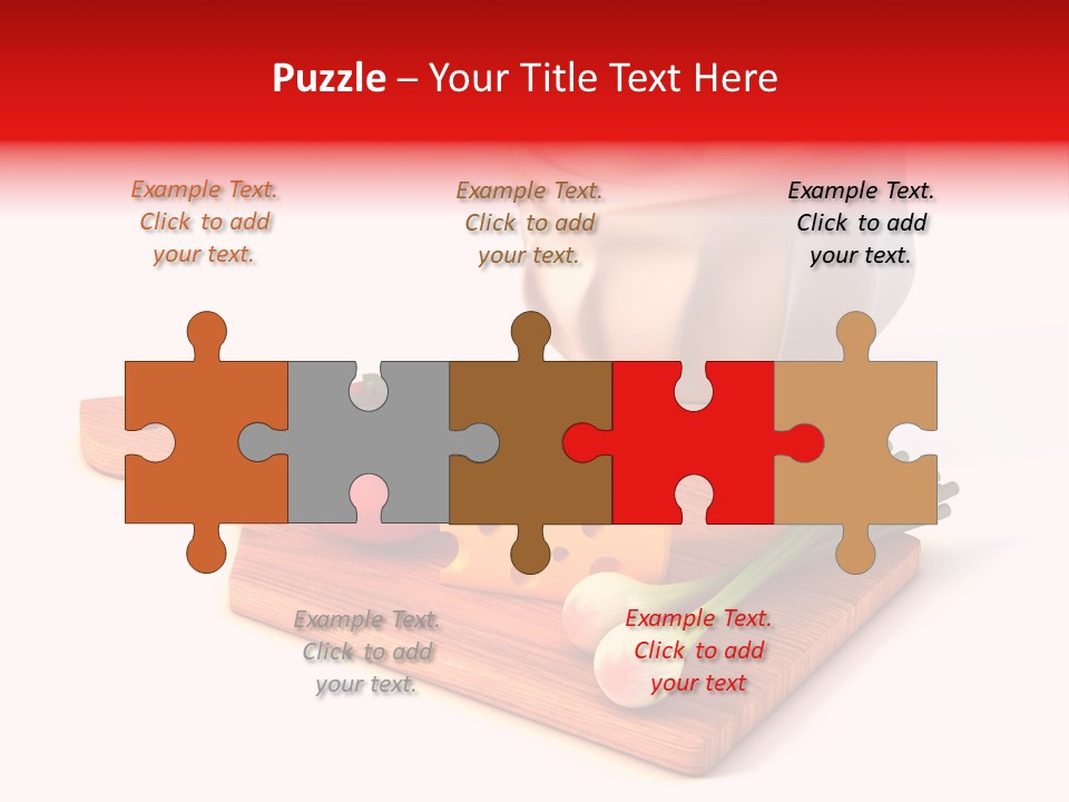 Red Diet Chief PowerPoint Template