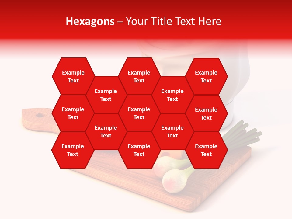 Red Diet Chief PowerPoint Template