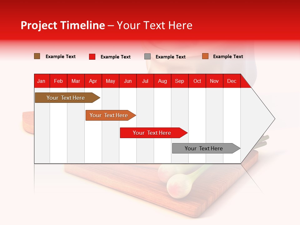 Red Diet Chief PowerPoint Template