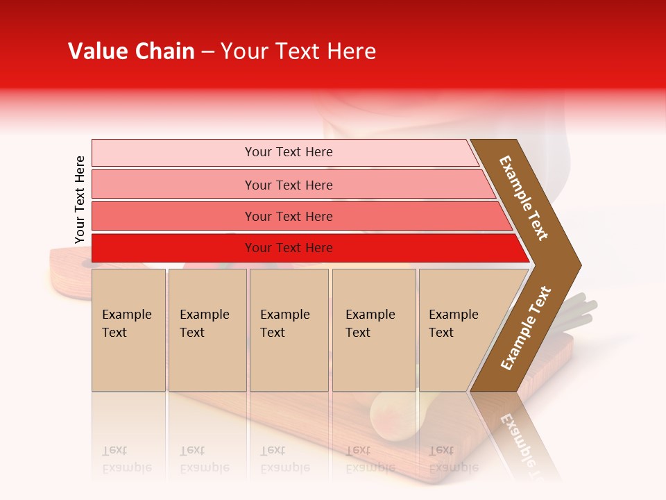 Red Diet Chief PowerPoint Template