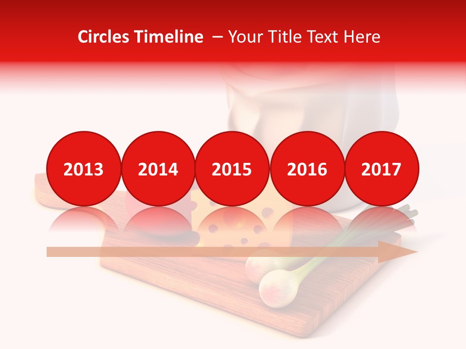 Red Diet Chief PowerPoint Template