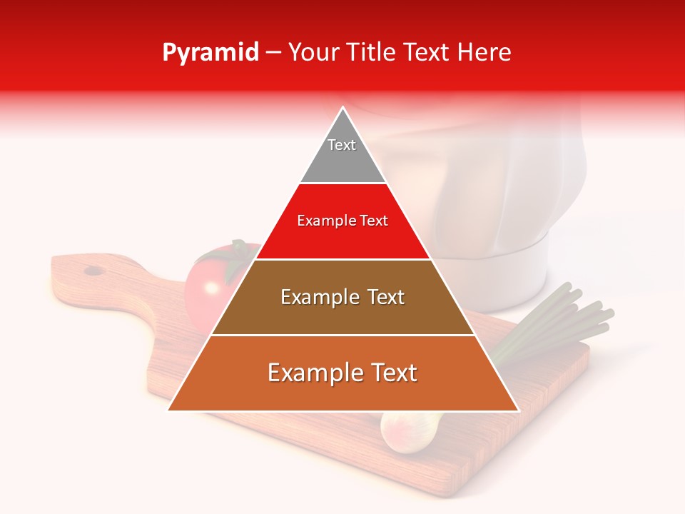 Red Diet Chief PowerPoint Template