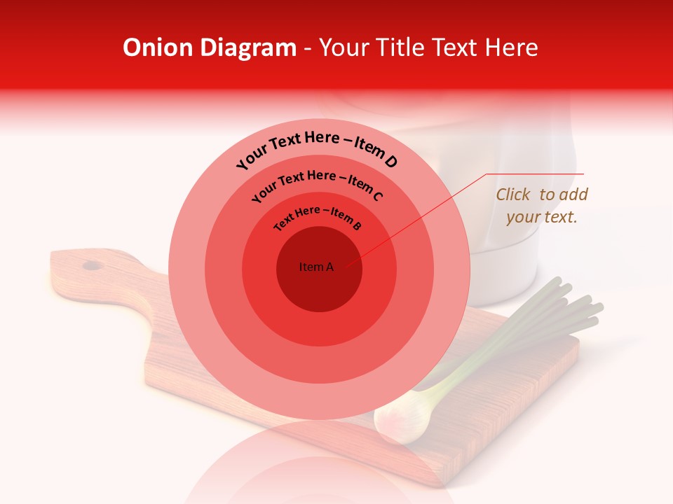 Red Diet Chief PowerPoint Template