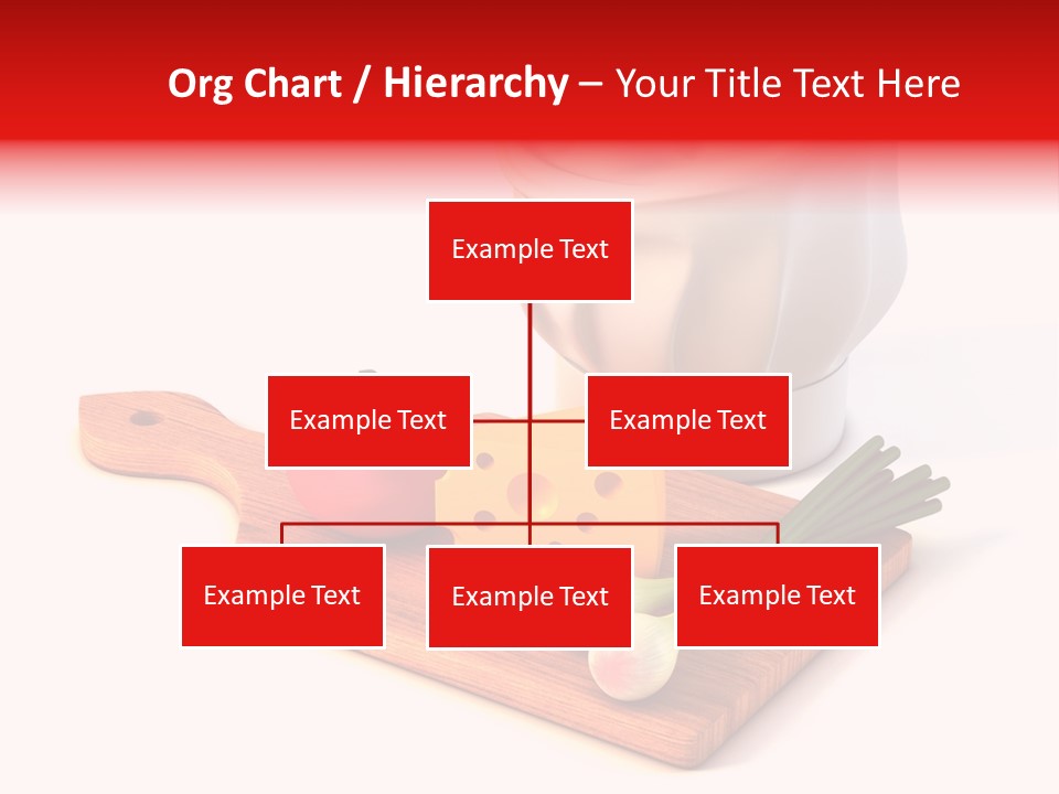 Red Diet Chief PowerPoint Template