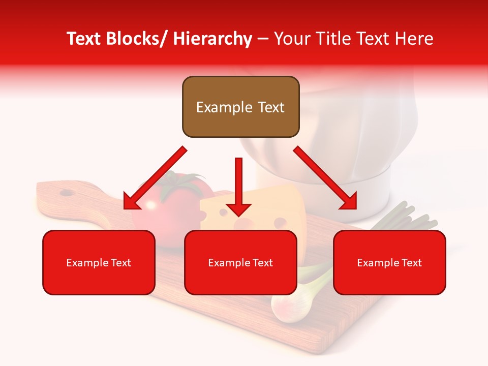 Red Diet Chief PowerPoint Template