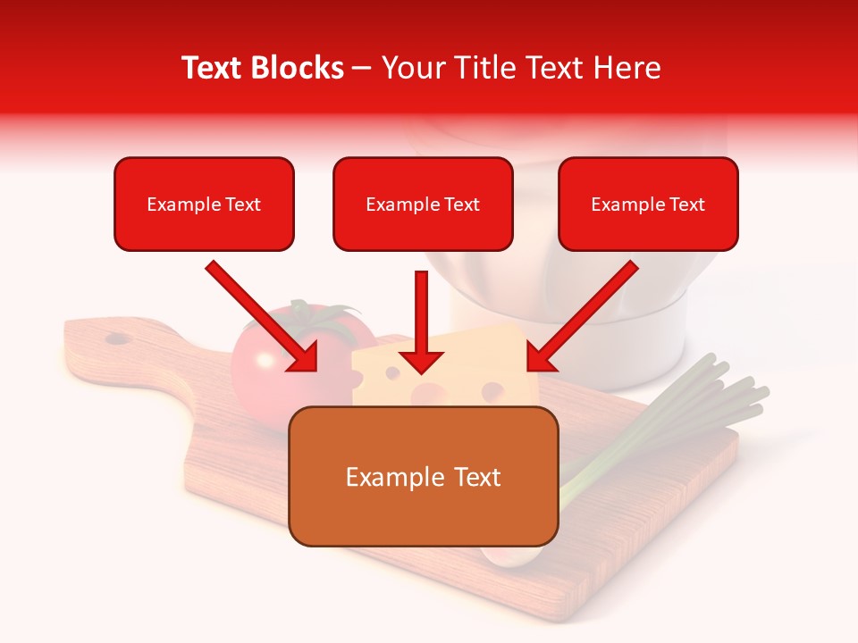 Red Diet Chief PowerPoint Template