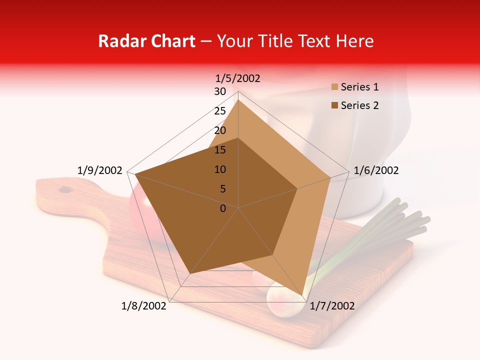 Red Diet Chief PowerPoint Template