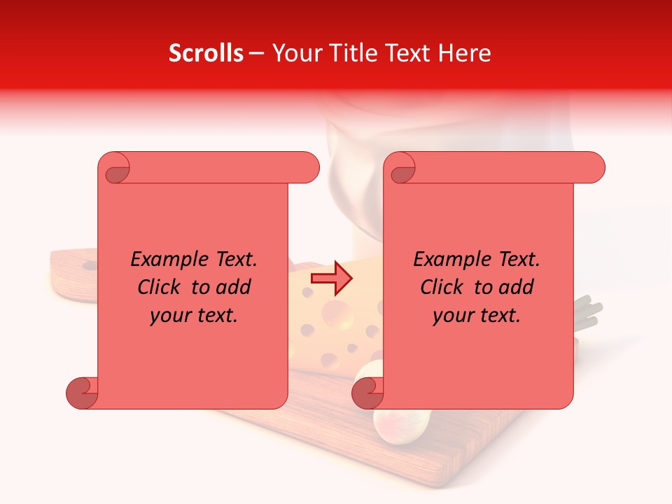 Red Diet Chief PowerPoint Template
