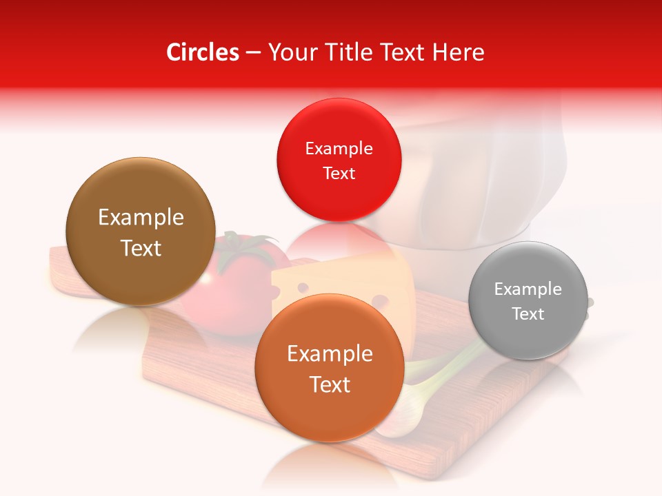 Red Diet Chief PowerPoint Template