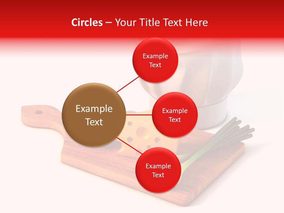 Red Diet Chief PowerPoint Template