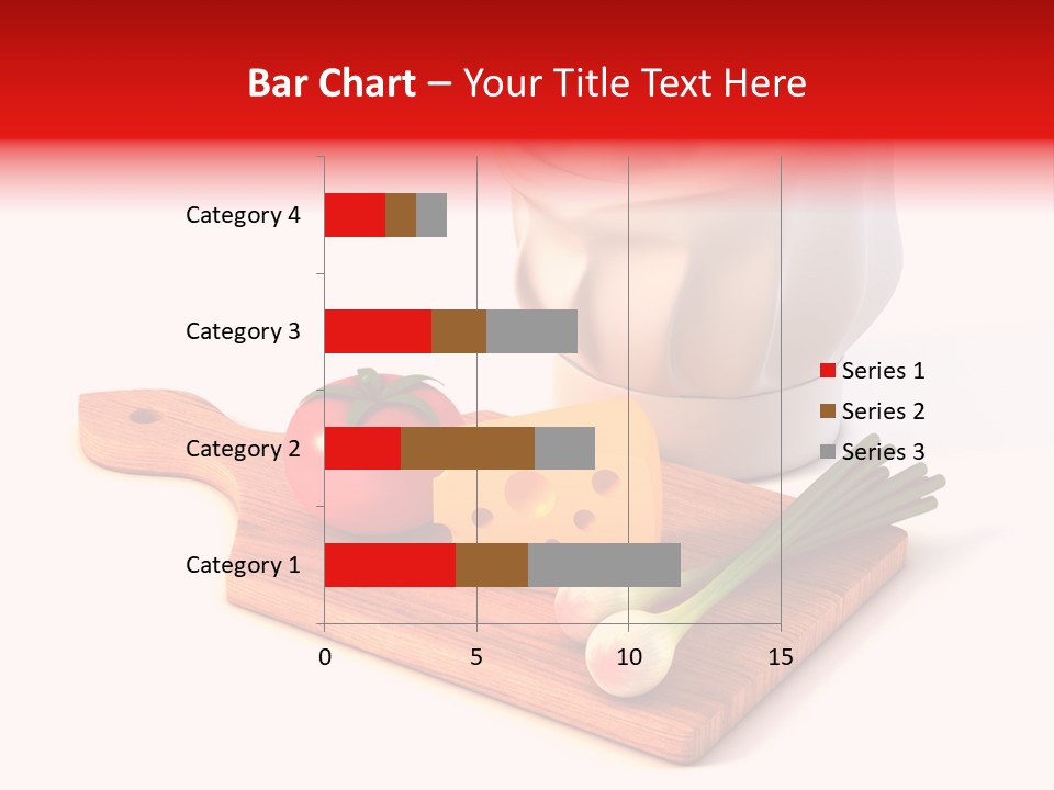 Red Diet Chief PowerPoint Template
