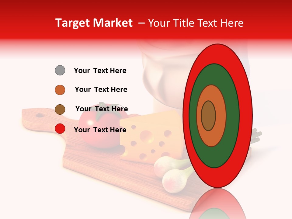 Red Diet Chief PowerPoint Template