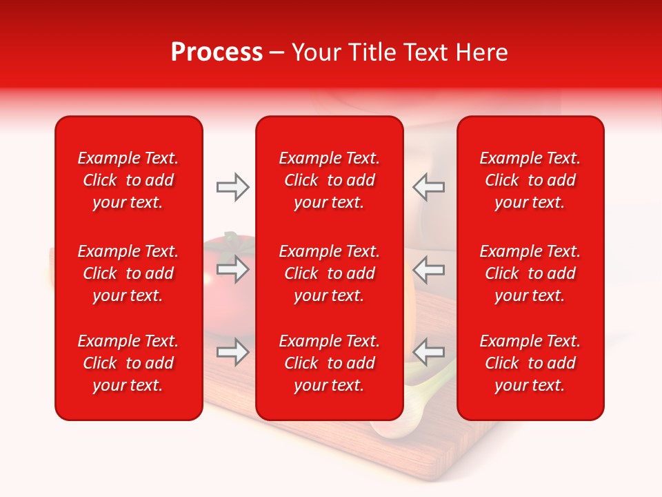 Red Diet Chief PowerPoint Template