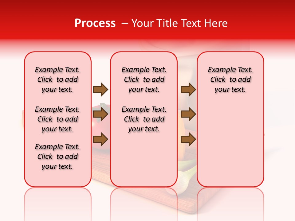 Red Diet Chief PowerPoint Template