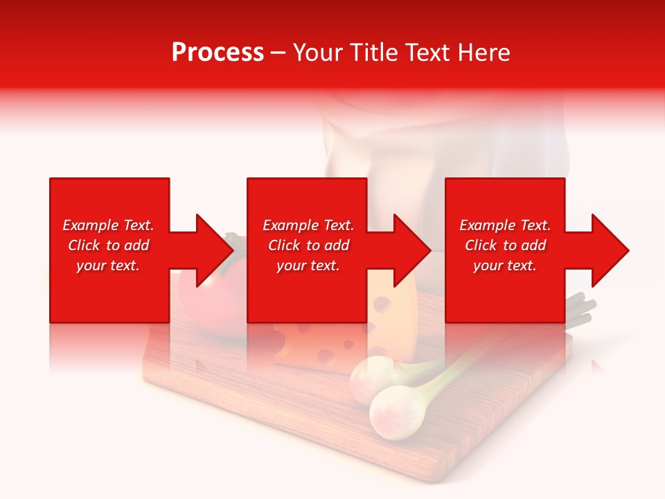 Red Diet Chief PowerPoint Template