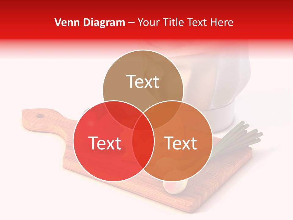 Red Diet Chief PowerPoint Template