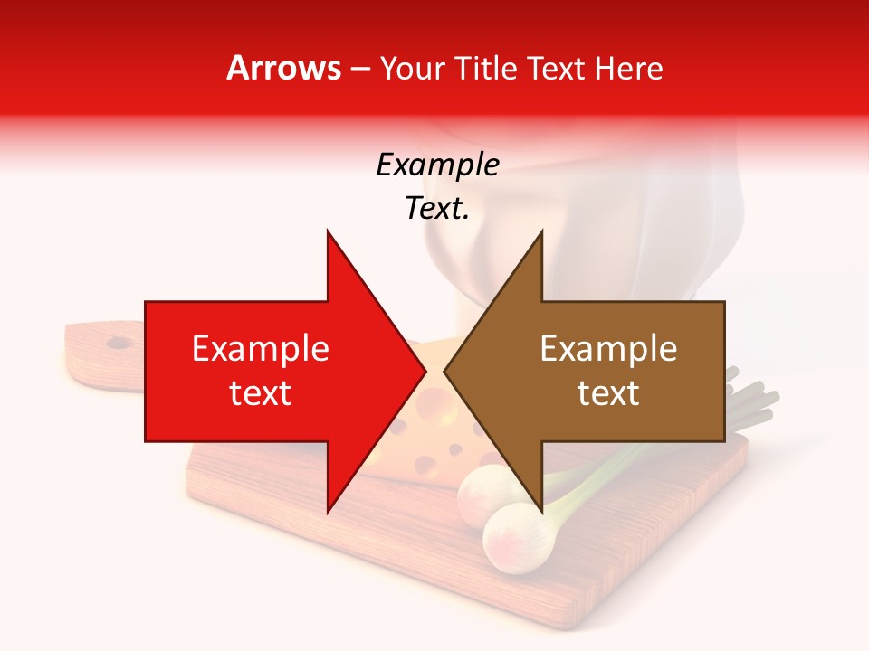 Red Diet Chief PowerPoint Template