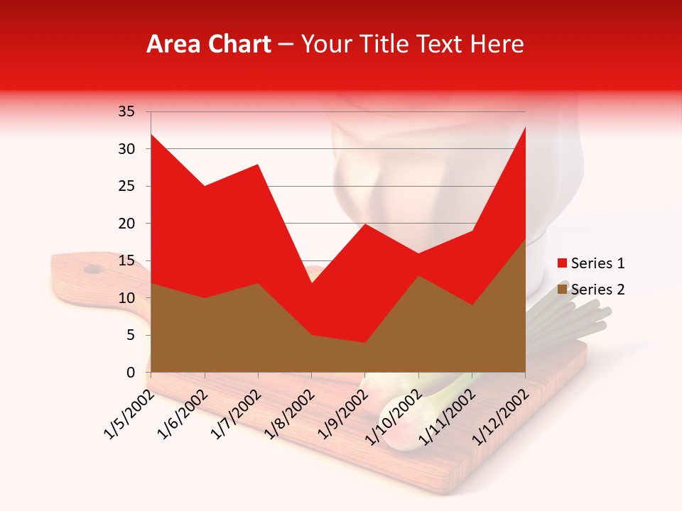 Red Diet Chief PowerPoint Template