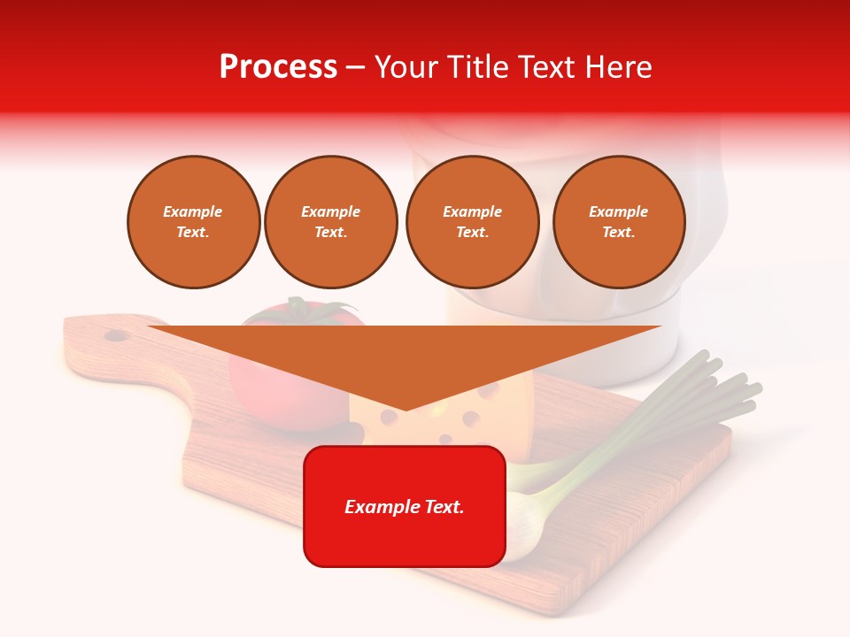 Red Diet Chief PowerPoint Template