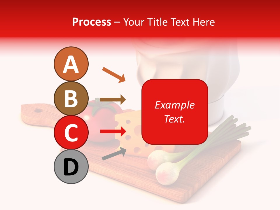 Red Diet Chief PowerPoint Template