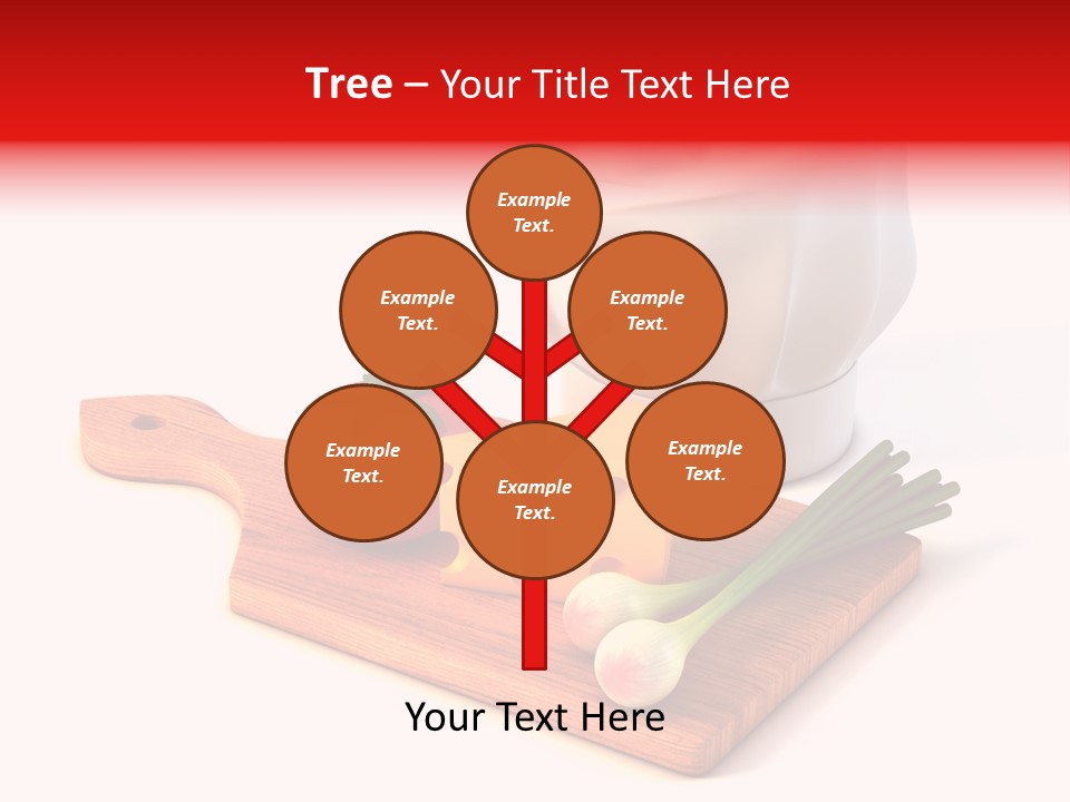 Red Diet Chief PowerPoint Template