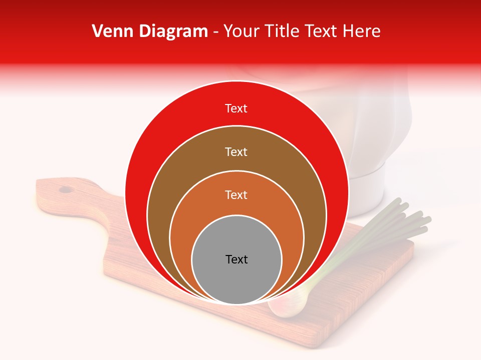 Red Diet Chief PowerPoint Template
