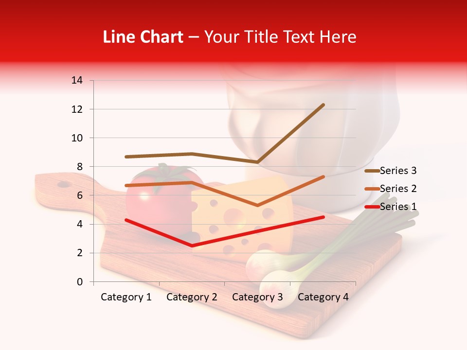 Red Diet Chief PowerPoint Template