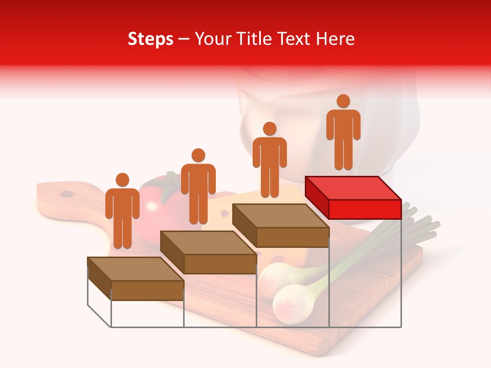 Red Diet Chief PowerPoint Template