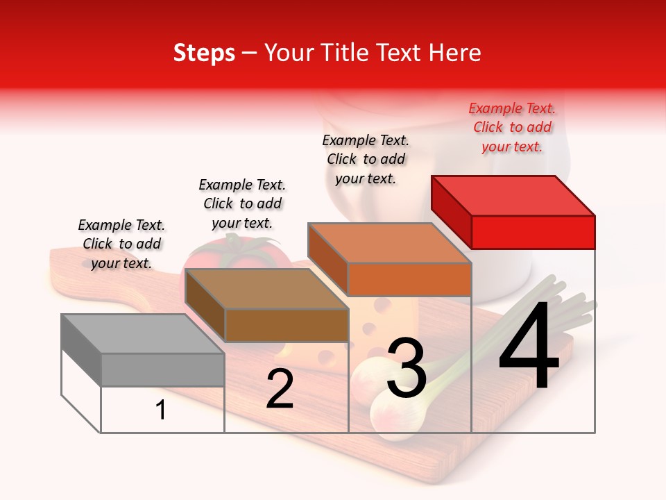 Red Diet Chief PowerPoint Template