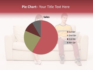 Indoor Sofa Eyes PowerPoint Template