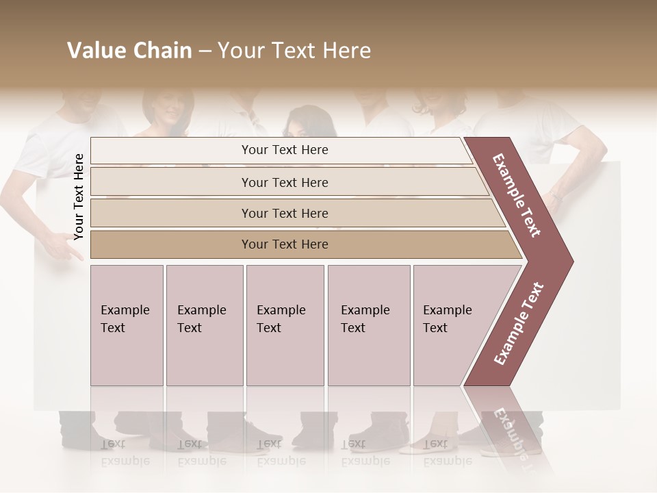 Toothy Space Woman PowerPoint Template