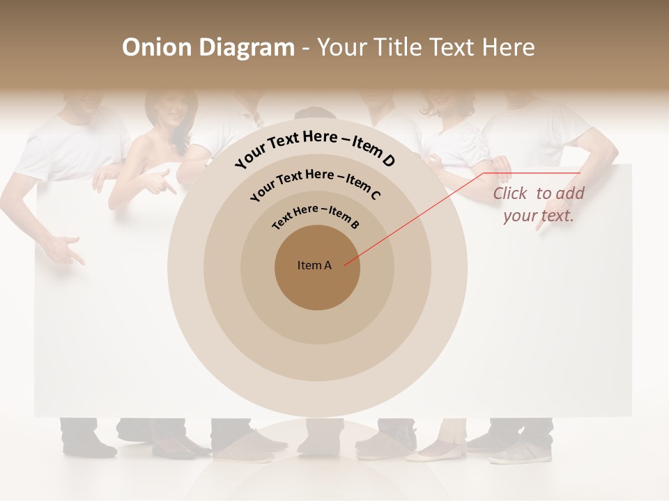 Toothy Space Woman PowerPoint Template