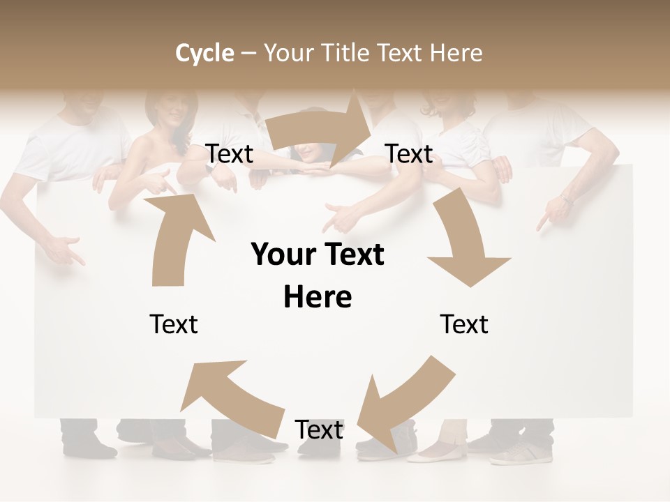 Toothy Space Woman PowerPoint Template