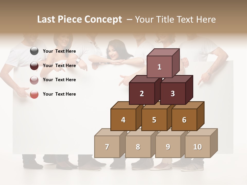 Toothy Space Woman PowerPoint Template