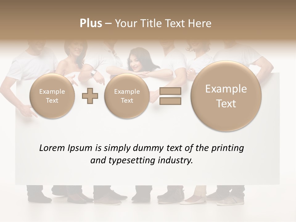 Toothy Space Woman PowerPoint Template