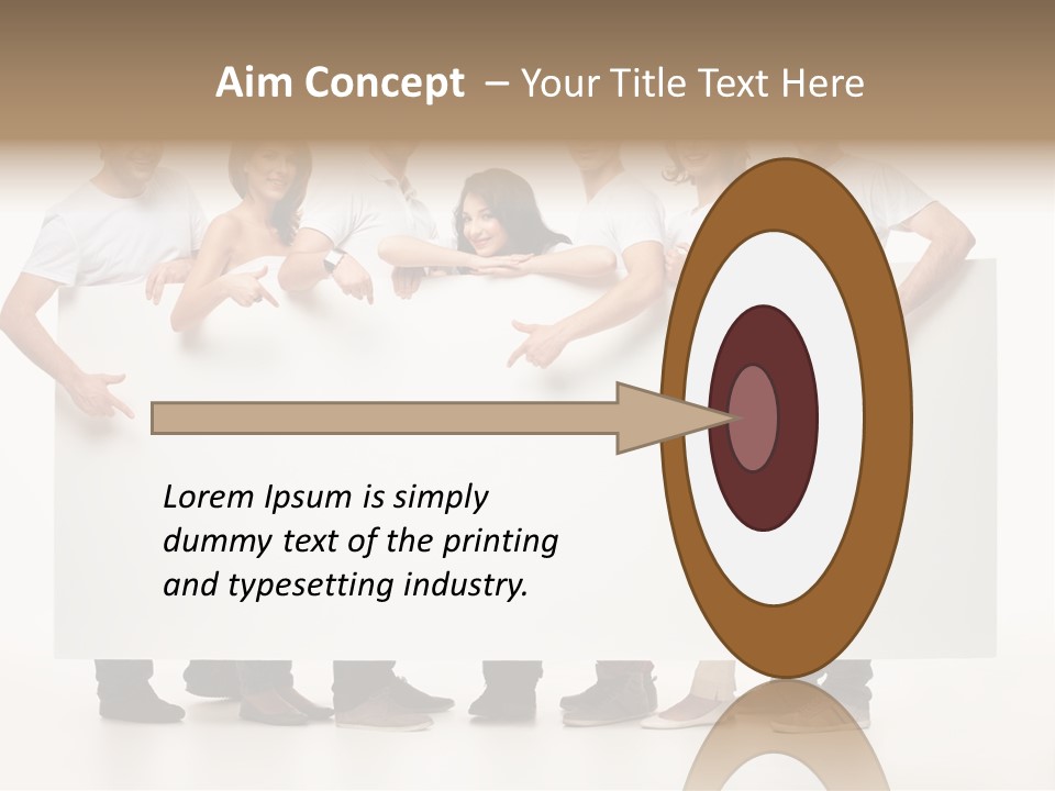 Toothy Space Woman PowerPoint Template