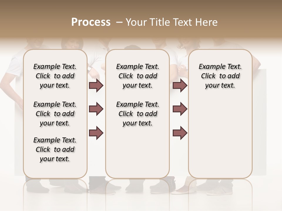 Toothy Space Woman PowerPoint Template