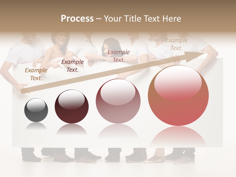 Toothy Space Woman PowerPoint Template