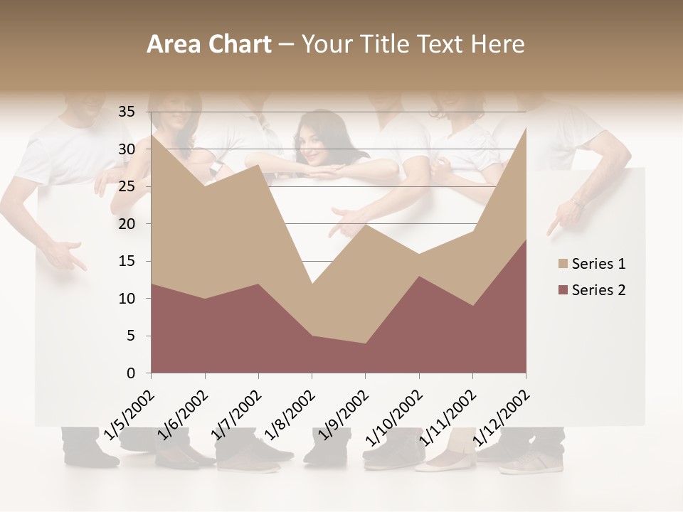 Toothy Space Woman PowerPoint Template